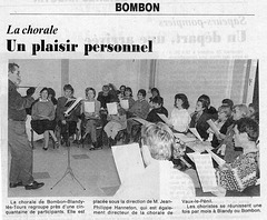 1997 Chorale Ancoeur à Bombon