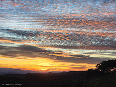 Wolf Laurel Sunset Clouds
