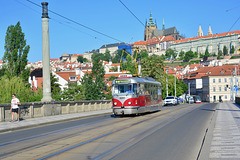 Prague 2019 – DPP Tatra T3 8281 on Mánes Bridge