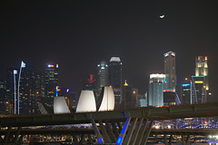 Moon Over Singapore