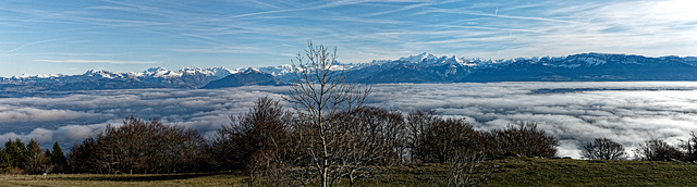 Les alpes de la Haute-Savoie