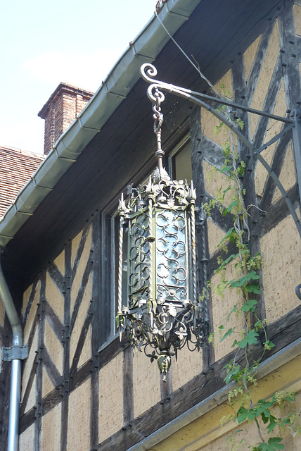 Detalle de lampara en el Palacio de Cecilienhof
