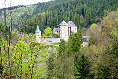 BE - Waimes - View of Chateau Reinhardstein