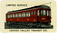 Lehigh Valley Transit Company, Limited Service Schedule