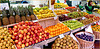 Funchal : una esposizione di frutta molto ordinata