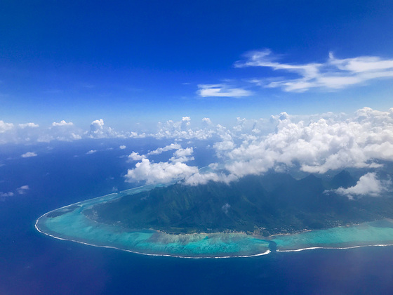 Mo'orea vu du ciel PIP Mo'orea vu du ciel PIP