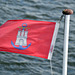 Flagge von Hamburg