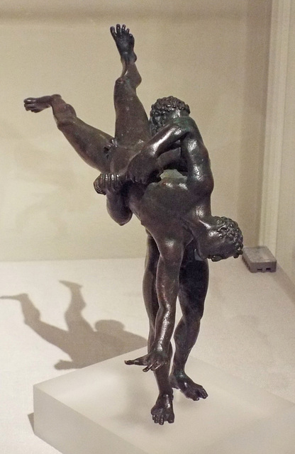 Bronze Wrestling Group in the Metropolitan Museum of Art, July 2016