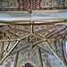 burford church, oxon (112) vaulting inside the chantry chapel of st peter in the nave, detail all by street