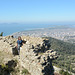 Albania, Overview Vlorë and Adriatic Coast from  Ruins of the Castle of Kaninë