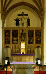DE - Königsfeld - Altar in St. Nikolaus