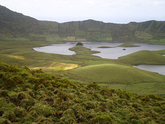 Caldeirão - ancient volcanic crater.