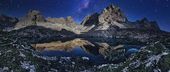 Eastern Tyrolean Dolomites at Night