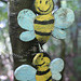 Bienen im Wald / bees in the forest (for Pam)