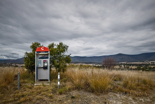 Country phone box
