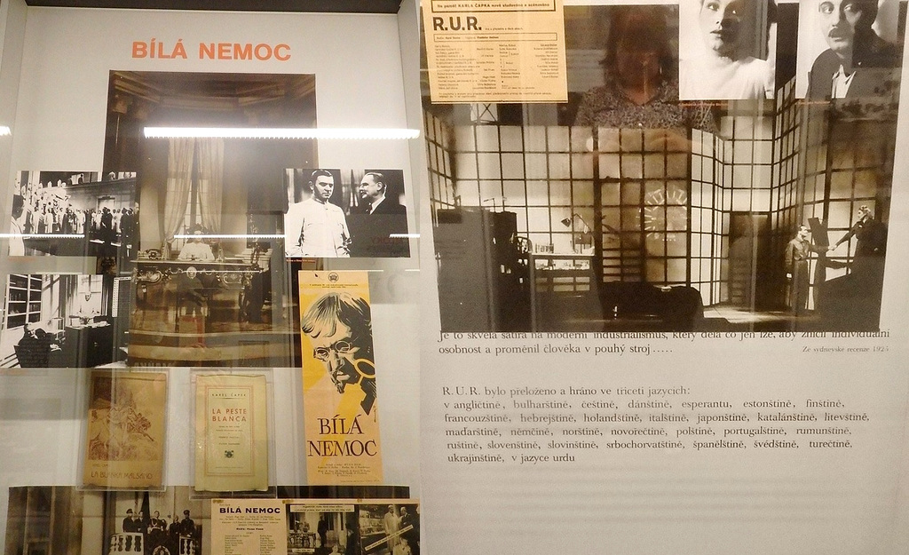 Pri Esperanto en la Muzeo de fratoj Čapek en Malé Svatoňovice