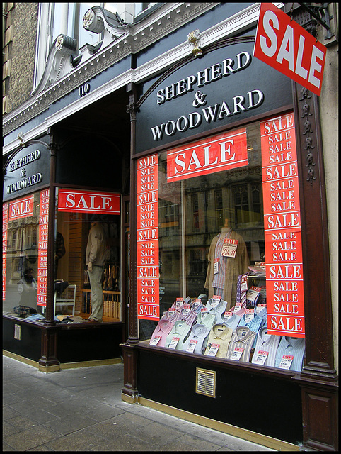Shepherd & Woodward sale