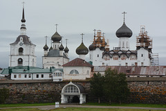 Спасо-Преображенский Соловецкий монастырь, Вид с Запада