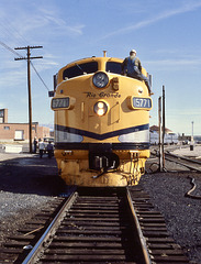 Denver & Rio Grande Railroad Grand Junction Colorado USA 22nd October 1979