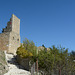 Albania, Vlorë, Ascent Stairs to the Entrance to the Castle of Kaninë