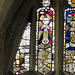 burford church, oxon (106) c15 glass fragments