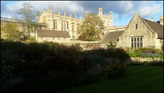 sunlight on an Oxford college