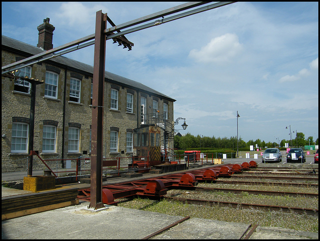 old railway yard