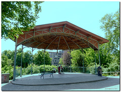 Konzertpavillion in kleiner Schanze Park
