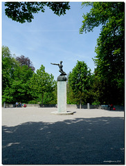 Oskar Bider Monument  by Hermann Haller