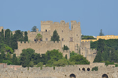 The Palace of the Grand Master of the Knights of Rhodes (View from the Sea)