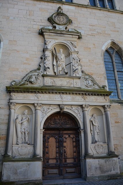 Denmark, The Door to the Church of the Kronborg Castle