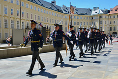 Prague 2019 – Castle – Guard on the march