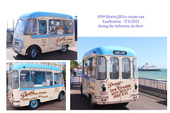 1959 Morris JB ice cream van Eastbourne air show 17 8 2923