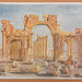 Pastel des ruines de Palmyre