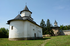 Romania, Suceava, Zamca Monastery, The Church of St. Auxentius and the Chapel of St. Gregory