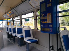 Leipzig 2015 – Interior of a Tatra tram 2125