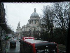 St Paul's comes into view