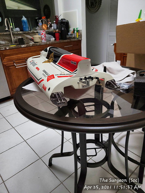 F1 RACING BOAT (build)$1.500 to build