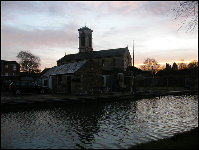 end of the canalside