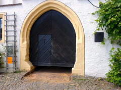 Colditz 2015 – Colditz Castle – Main gate with escape attempt