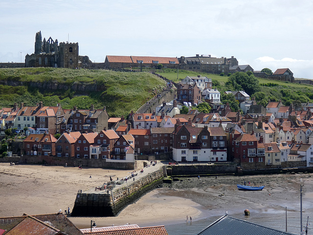 Old Whitby and the Abbey