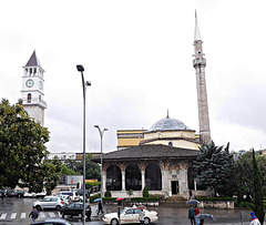 Mosque and clock tower