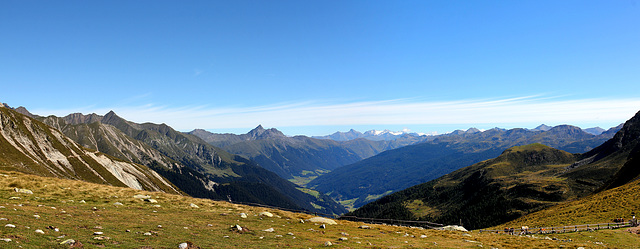 Panoramablick vom Missensteiner Joch