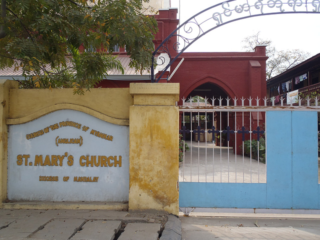 St Mary's Anglican Church Mandalay