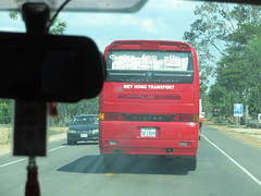 Cambodja- Autobús a Ho Txi Minh-Vietnam