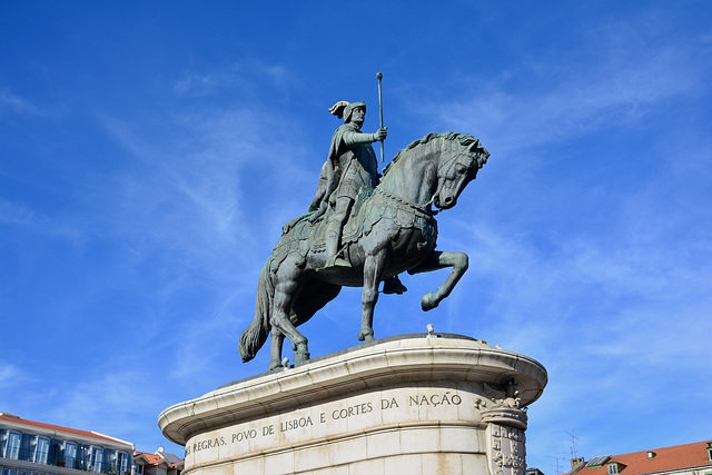 Lisbon 2018 – Statue of King João I of Portugal