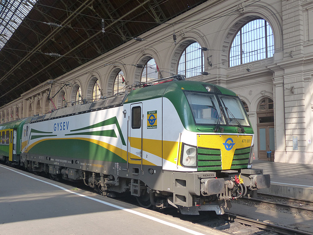Raaberbahn/GySEV 471 001 at Budapest Keleti (1) - 31 August 2018