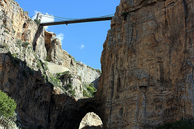 Pont de Sidi M'cid a Constantine.