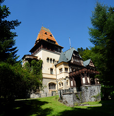 Romania, Sinaia, The Castle of Pelișor