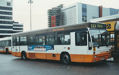 Cardiff Bus 277 (J277 JWO) in Cardiff – 26 Feb 2001